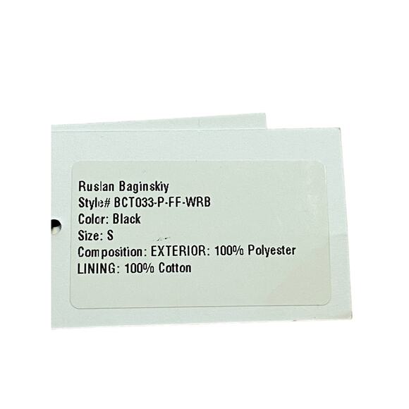 Ruslan Baginskiy Monogram Logo Embroidered French Beret Wool-Blend Preppy Sz M - Picture 11 of 11